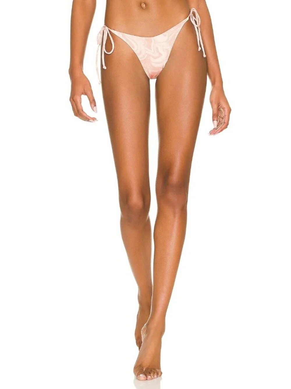 L*Space Lennox Classic Bikini Bottom in All Swirled Up New Womens Swimsuit